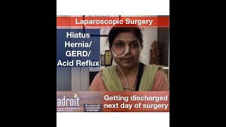 GERD/Acid Reflux/Hiatus hernia surgery: Patient review in Marathi