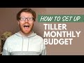 How to Setup and Make a Budget in 5 MINUTES with Tiller Money Automated Spreadsheets!