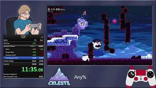 Celeste Any% Speedrun in 54:04.773