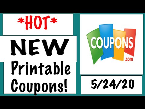 *HOT* NEW PRINTABLE COUPONS!– 5/24/20