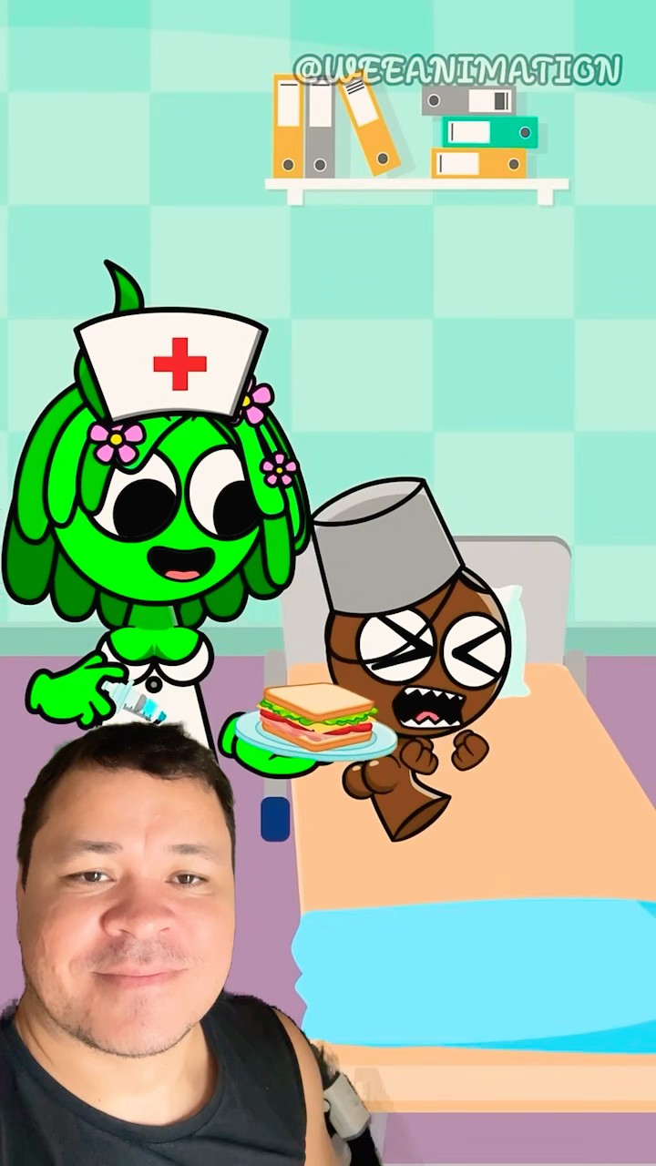 QUEM É VOCÊ NA HORA DE TOMAR INJEÇÃO? #mayumigames #sprunki #shortsvideo