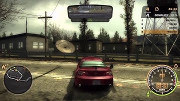 Need for Speed Most Wanted Speedtrap Dunwitch & Hills on AI mode