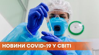 Снижение количества больных и первые дозы вакцин коронавирус в мире