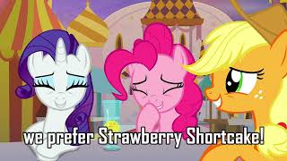 MLP G5 "we prefer Strawberry Shortcake!" [15.ai 2024]