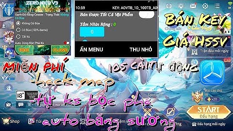 HACK MAP LIÊN QUÂN IOS & ANDROID  MÙA 31 KEY 6/8 MỚI NHẤT MENU FULL CHỨC NĂNG HỖ TRỢ LEO RANK S31