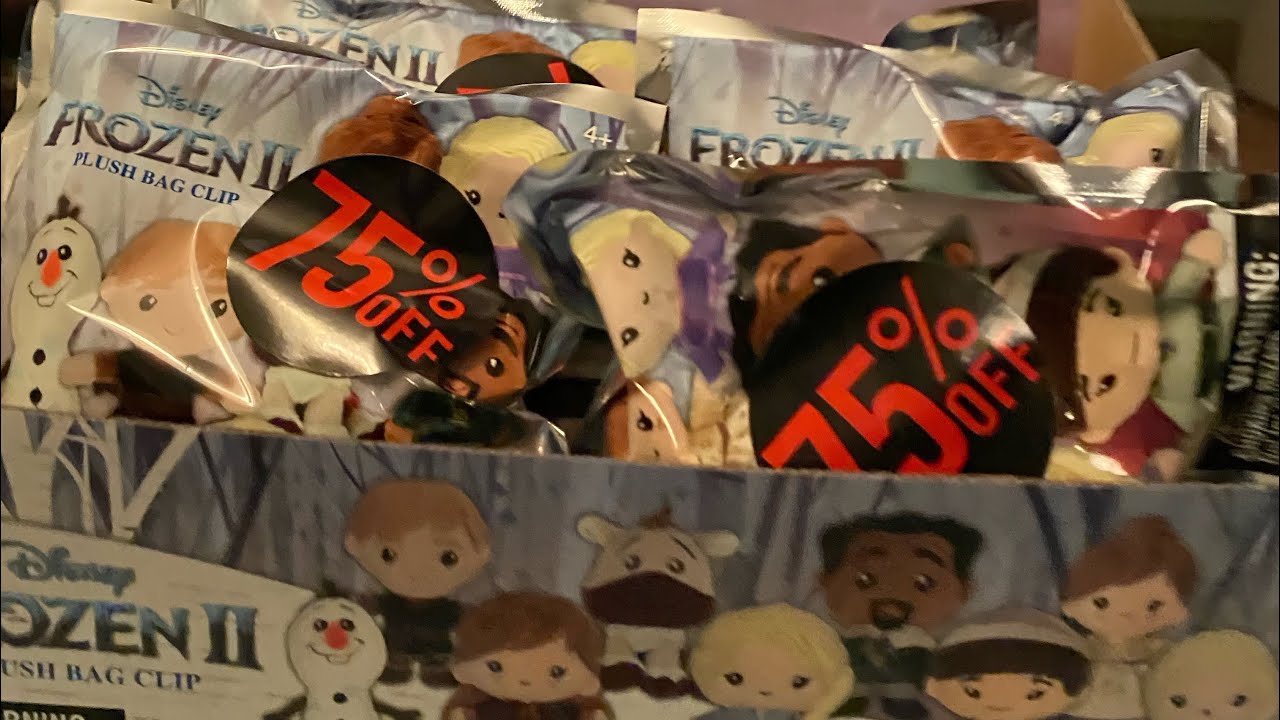 Frozen II Plush Bag Clips - Monogram International