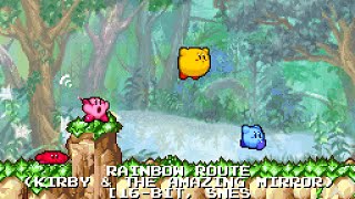 Rainbow Route / Forest & Nature Area (Kirby and the Amazing Mirror) [16-bit, SNES]