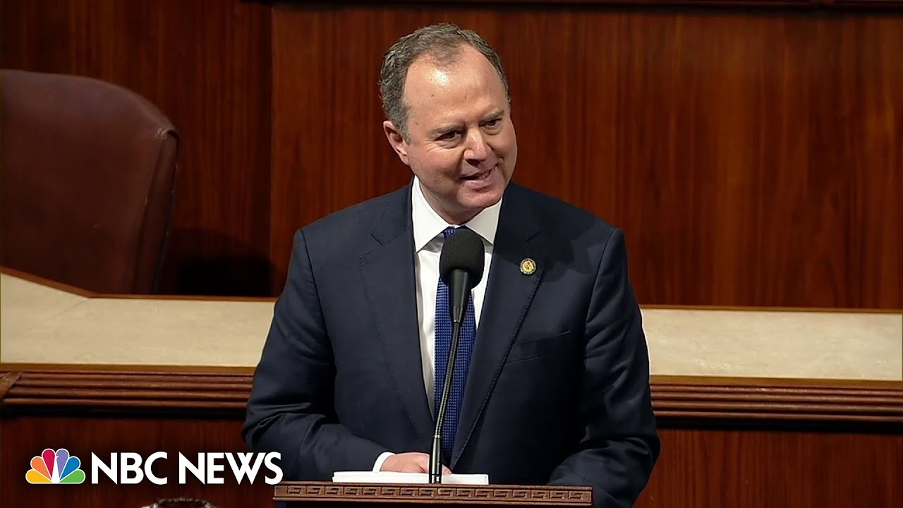 Schiff delivers floor speech ahead of GOP-backed vote to censure him