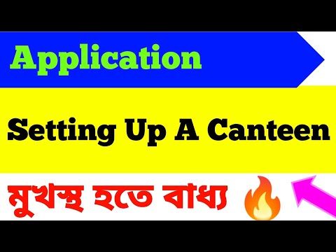 Write an application for setting up a canteen application Virtual Class Max