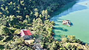 Bất Ngờ Phát Hiện Một Ngôi Làng Bình Yên Bên Bờ Sông Đà Nhìn Từ Trên Cao - THEO DẤU NÚI RỪNG