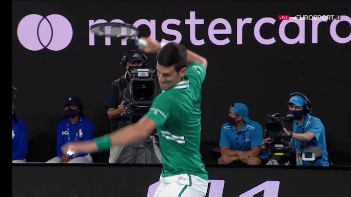 Novak Djokovic smashes the racket against Zverev - DayDayNews