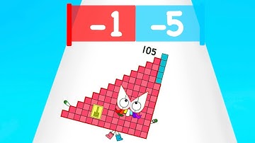 Numberblocks Run｜Stage7｜Wiskunde studeren