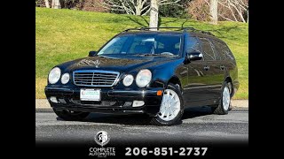 2001 Mercedes-Benz E320 4Matic AWD Wagon 7 Passenger E1 & E2 Option Pkgs Just Serviced NICE! $14,950