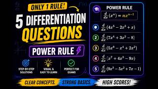 Can You Solve These Differentiation Questions? Power Rule Solutions Differentiation Themathframe