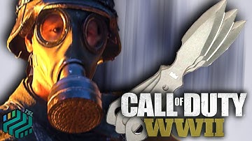 CROSS MAP THROWING KNIFE COMPILATION! | **AMAZING Throws**  (COD WW2 Gameplay)