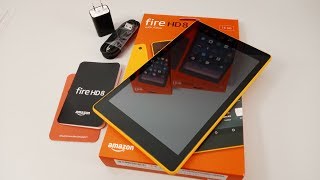 Amazon Kindle Fire HD 8 Unboxing