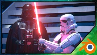 Darth Vaders Reward Blender Animation