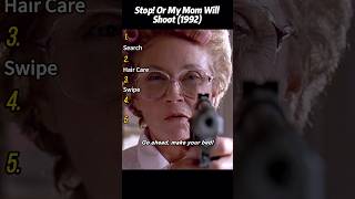 Stop! Or My Mom Will Shoot (1992) | Joe’s Mom Cleans His Gun Like Laundry