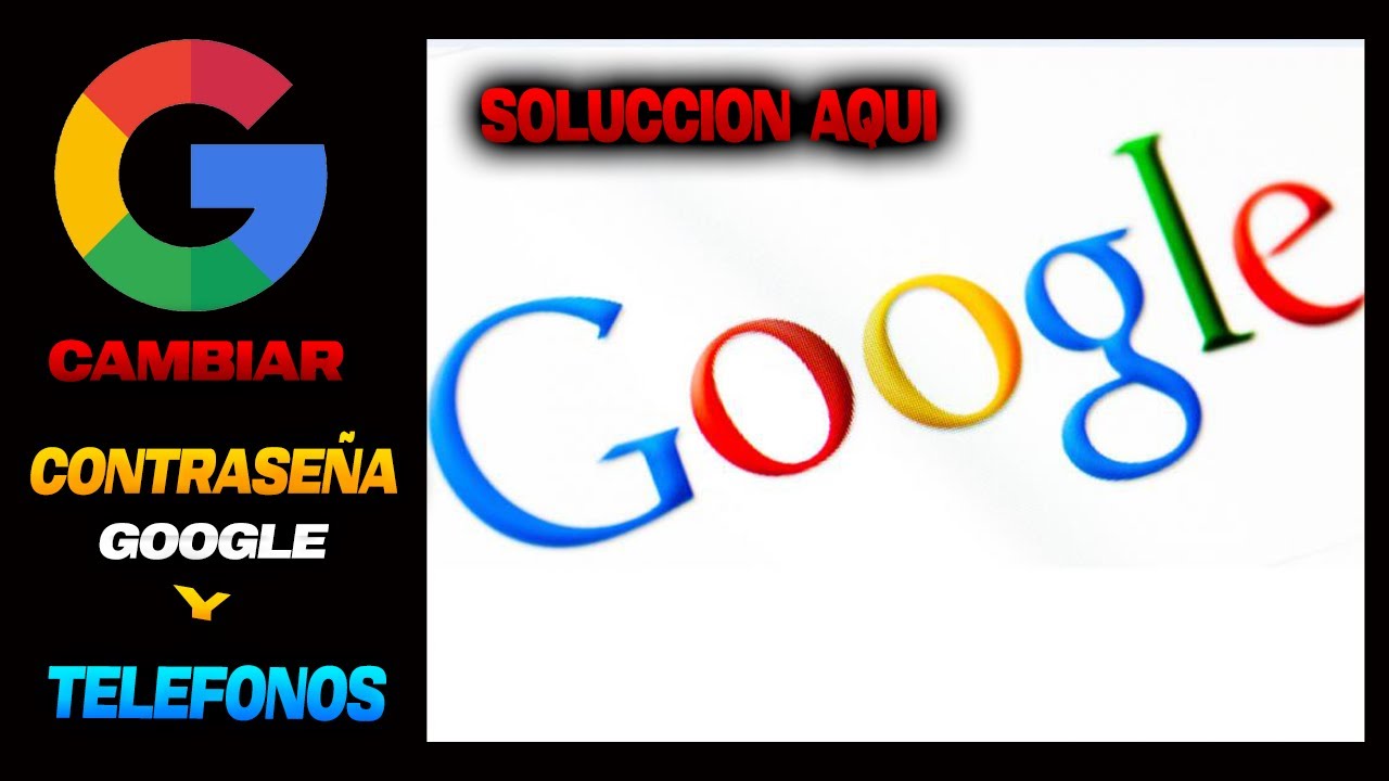 Cambiar la cuenta de google