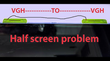 HALF SCREEN PROBLEM & SOLUTION