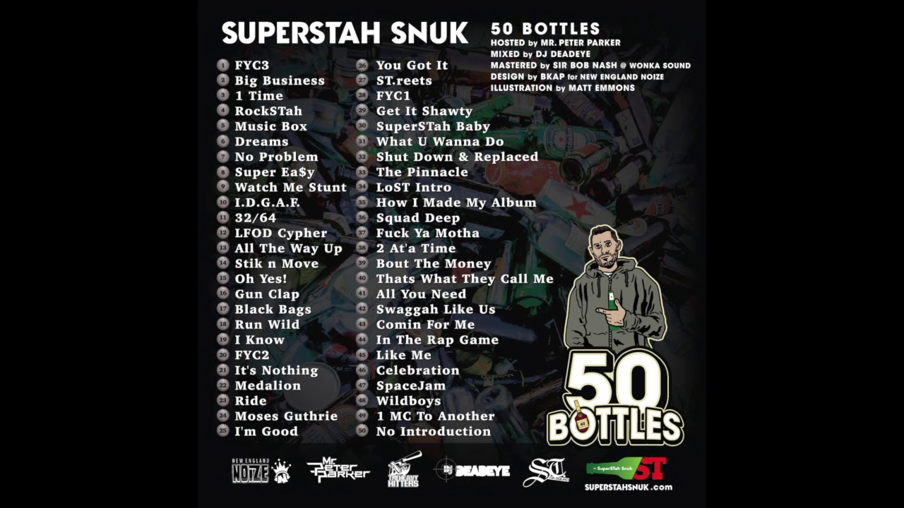 Snuk Rapper SuperSTah Snuk '50 Bottles' Mixtape - YouTube