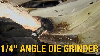 DIY Garage Must-Have: 1/4" Angle Die Grinder - Remove Rust, Paint, Coatings & More! Eastwood