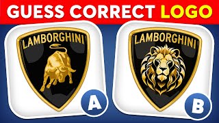 Guess the Correct Car LOGO ✅ Ultimate Car Challenge  Easy, Medium, Hard Levels | Pup Quiz