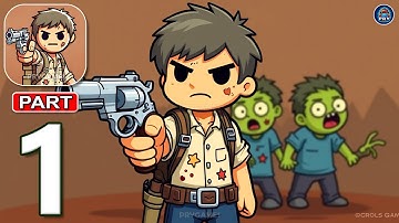 Dead Lands: Zombie Survival - Gameplay Walkthrough Part 1 - Zombie Base Defense (Android, iOS)