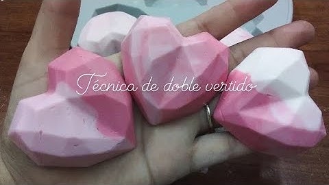 Técnica de doble vertido (taller jabones decorativos 🎨)