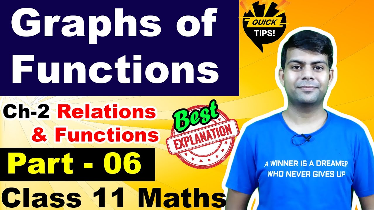 Graphs of Functions | Important Topic | Ch - Relations & Functions ...