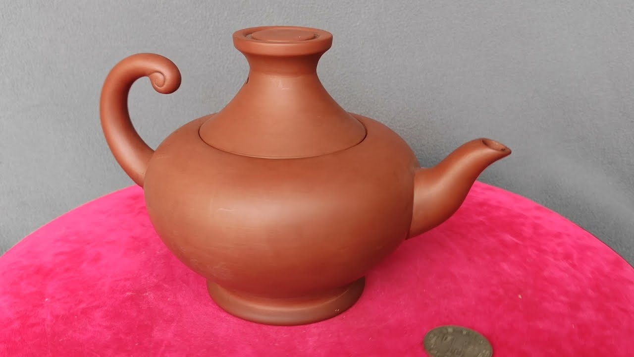 中国 紫砂壺 時代物 旭隆茗壺 朱泥 工芸品