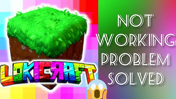 Solve "Lokicraft" App Not Working Problem |SR27SOLUTIONS