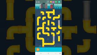 How To Solve Smart Puzzles Pipes Normal Level 2-13 Walk Through Solution Walkthrough Pixign screenshot 3