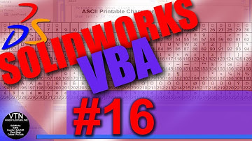 SOLIDWORKS VBA 16 ( Data Inspection ) Tutorial