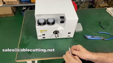 Shielded Wire Brush Machine Braided Cable Brushing and Twisting Machine Multi cores Cable Twist Twis