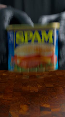 i made spam fries #shorts