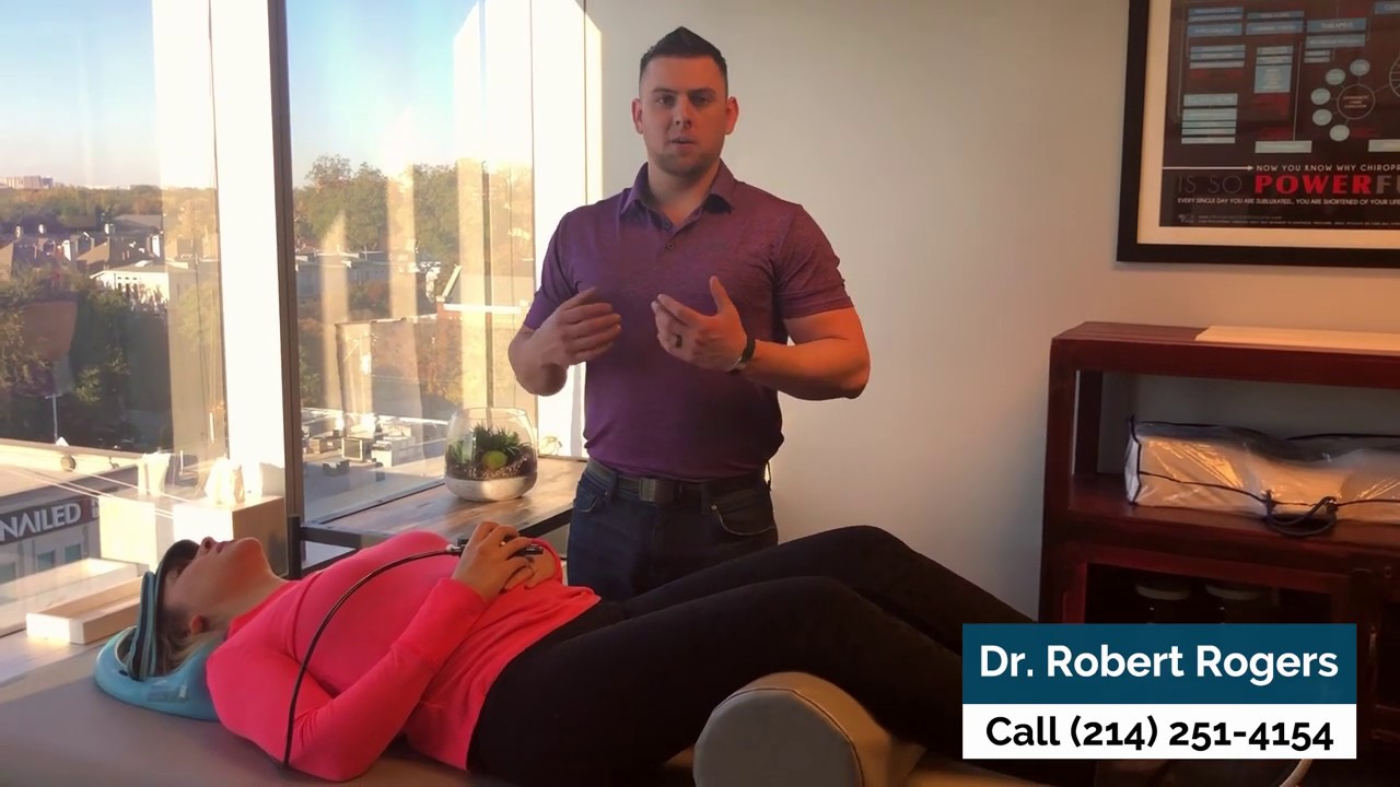 Dallas Chiropractor Dr. Robert Rogers Treats Headaches YouTube