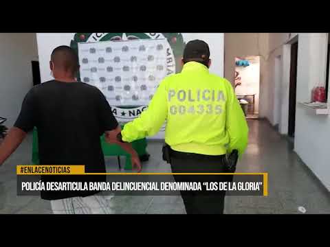 Policía desarticula a la banda delincuencial "Los de la Gloria"