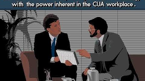 IBM Common User Access (CUA 1991) -  Parte4