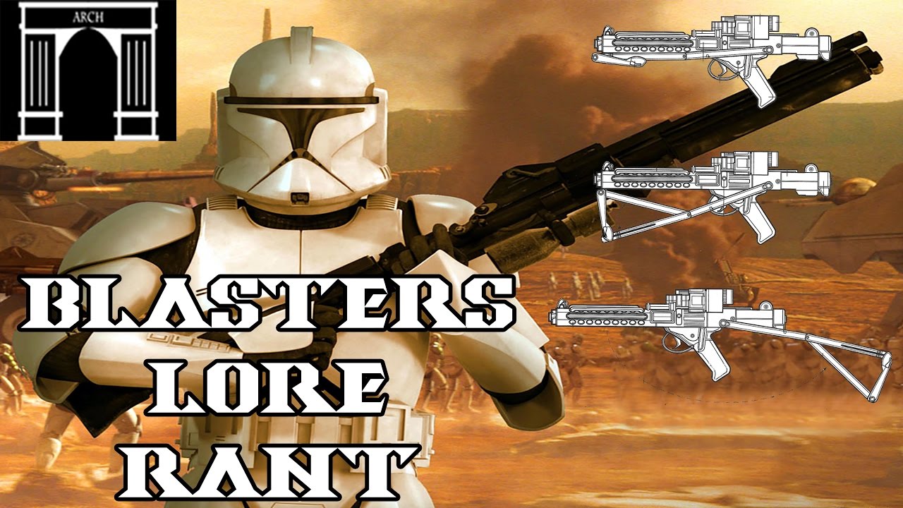 Star Wars Lore Rant, Blasters! could they work?