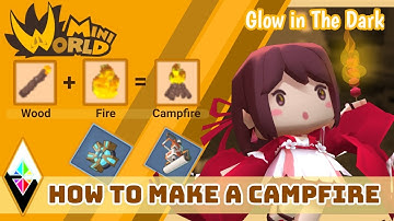 Mini World Block Art : How To Make A Campfire #Vr_2