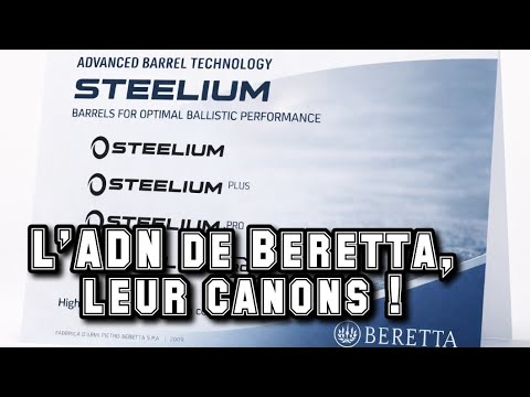 Atelier -ON JASE -  Les Canons Steelium de Beretta