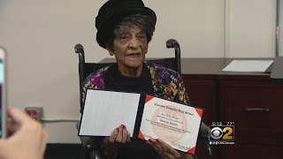 100-Year-Old Evanston High School Dropout Honored With Diploma