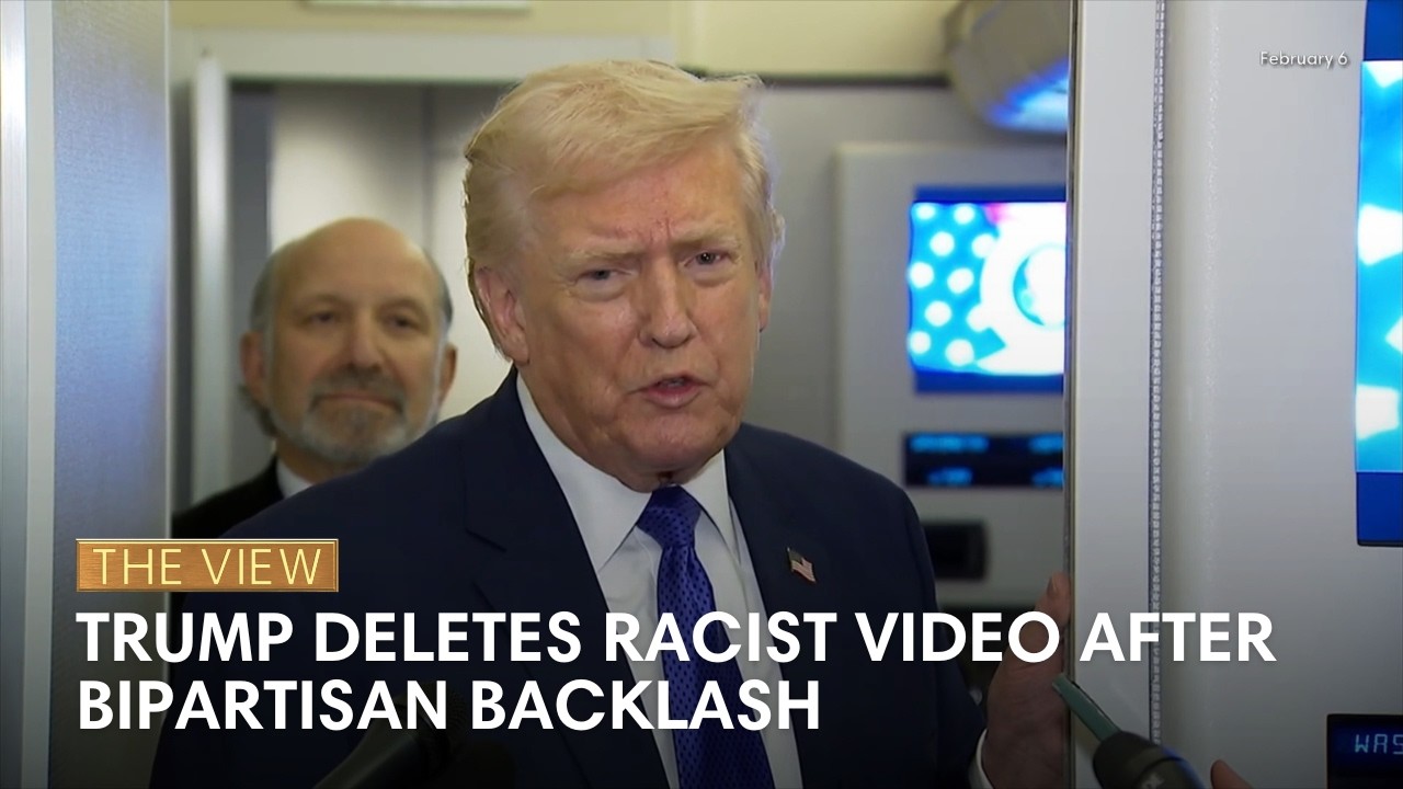 Trump Deletes Racist Video After Bipartisan Backlash | The View