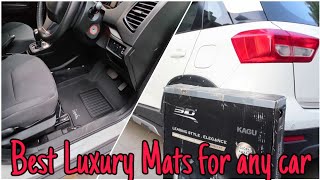 New Car Mats on My Suzuki Brezza - 3D Mats | Review | Installation | Price