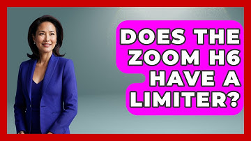 Does The Zoom H6 Have A Limiter? - The Hardware Hub