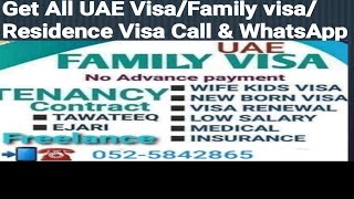 GET AII UAE VISIT VISA & FAMILY VISA AND FREE LANCER VISA/DUBAI VISIT VISA ALL UAE  VISA AVAILABLE