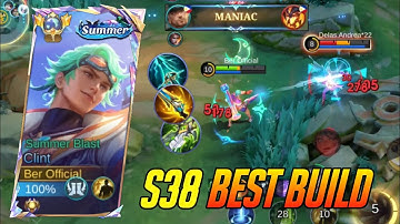 GLOBAL CLINT NEW SEASON BEST 1 HIT BUILD FOR AUTO MANIAC!! | CLINT BEST BUILD 2025