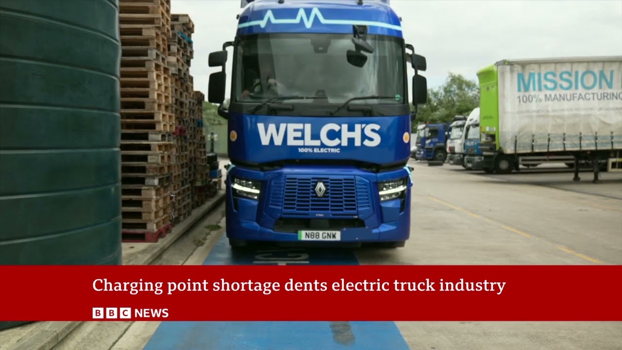 Infrastructure roadblock to truck electrification