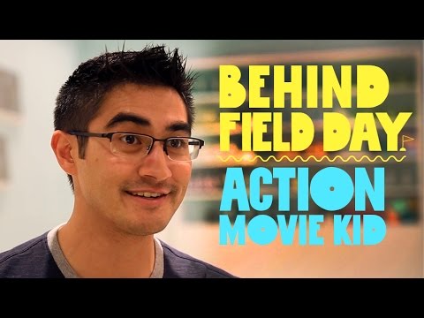 Action Movie Kid Has The Best Dad EVER! | Behind Field Day